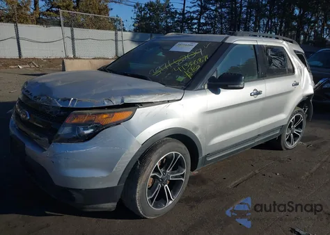 2014 Ford Explorer Sport из США, поврежденный, VIN 1FM5K8GTXEGA46671